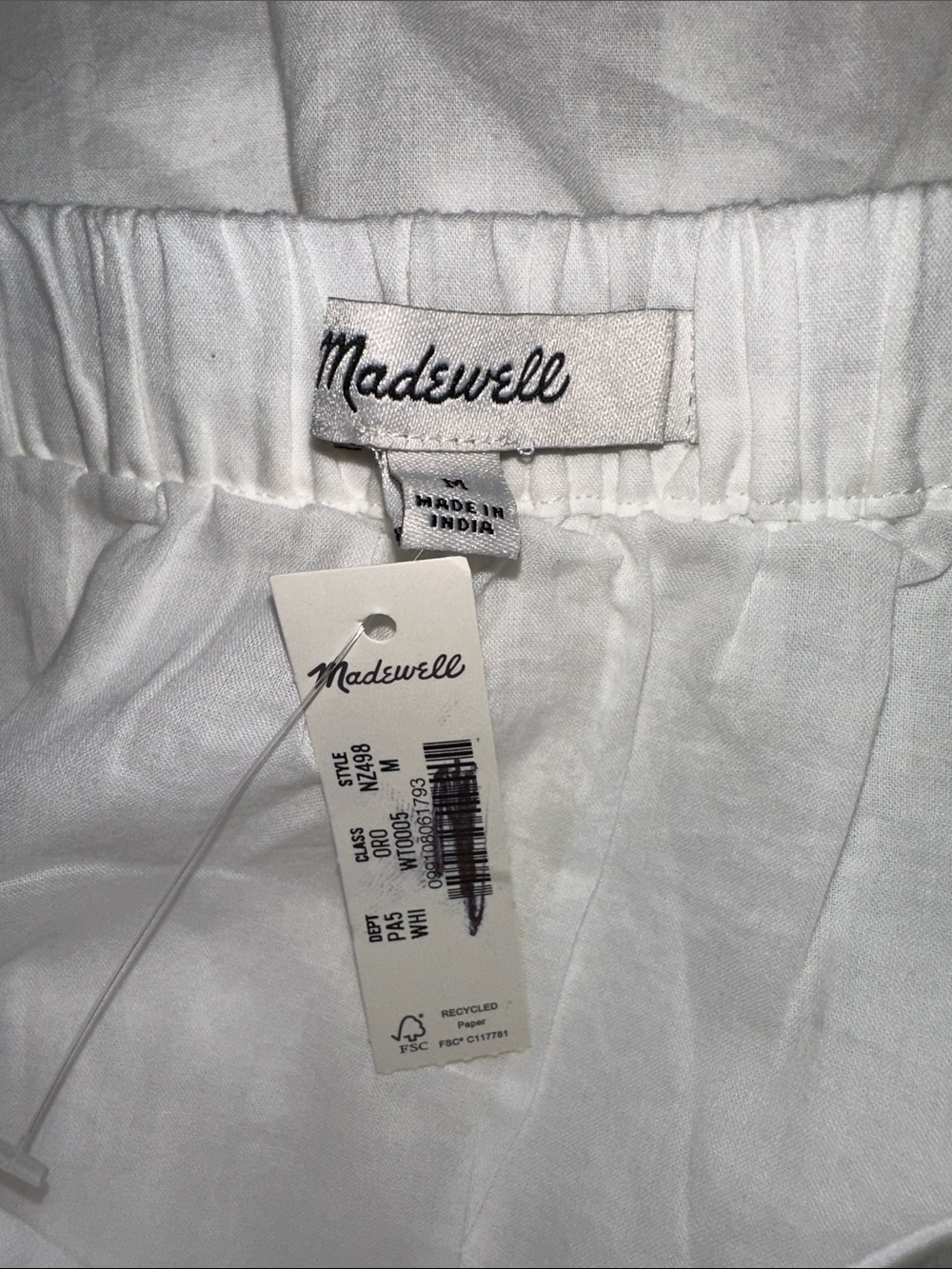 Madewell White Maxi Skirt - Picture 7 of 7